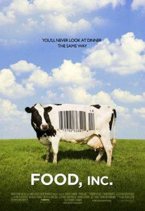 Food Inc Photo Sign 8in x 12in