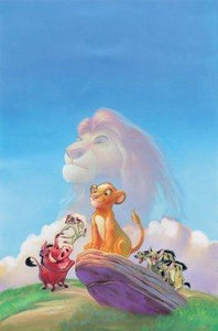 Lion King Photo Sign 8in x 12in