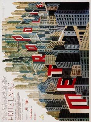 Metropolis Metal Print 8in x 12in The Poster Depot
