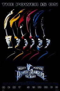 Mighty Morphin Power Rangers Photo Sign 8in x 12in