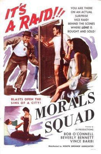 Morals Squad Photo Sign 8in x 12in