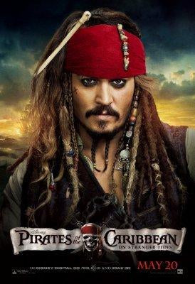 Pirates Of The Caribbean On Stranger Tides Photo Sign 8in x 12in