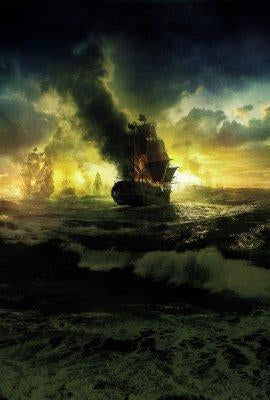 Pirates Of The Caribbean On Stranger Tides Metal Print 8in x 12in The Poster Depot