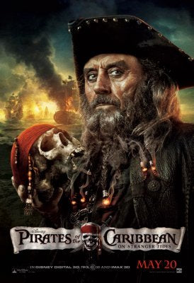 Pirates Of The Caribbean On Stranger Tides Mini Poster 11x17