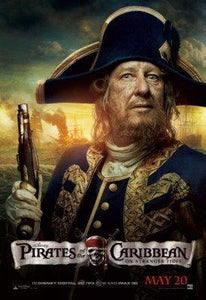 Pirates Of The Caribbean On Stranger Tides Photo Sign 8in x 12in