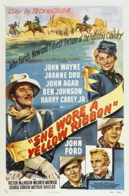 She Wore A Yellow Ribbon Mini Poster 11x17 in Mail/storage/gift tube