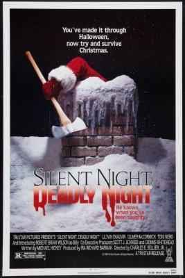 Silent Night Deadly Night Photo Sign 8in x 12in