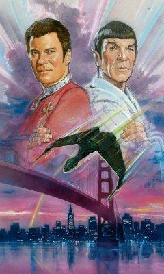 Star Trek The Voyage Home Photo Sign 8in x 12in
