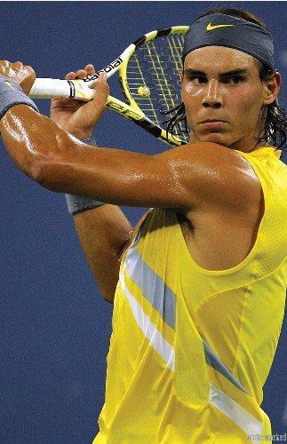 Rafael Nadal Photo Sign 8in x 12in