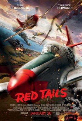 Red Tails Metal Movie Poster 8in x 12in