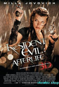 Resident Evil Afterlife movie poster Sign 8in x 12in