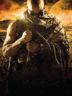 Riddick Mini Metal Movie Poster 8in x 12in
