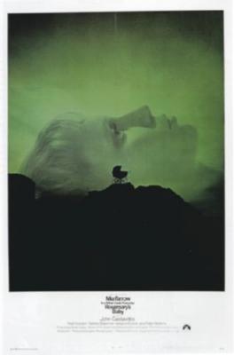 Rosemarys Baby movie poster Metal Print 8in x 12in