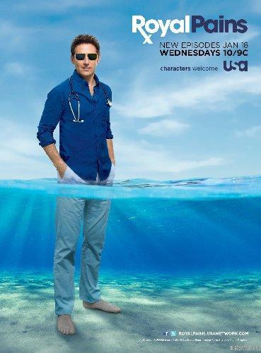 Royal Pains Photo Sign 8in x 12in
