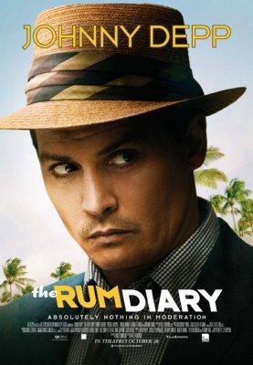 Rum Diary The movie poster Sign 8in x 12in