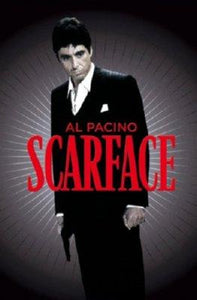 Scarface Mini movie poster Sign 8in x 12in