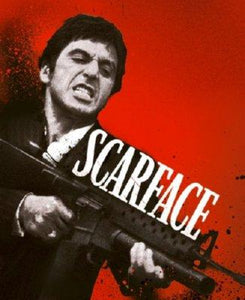 Scarface Mini movie poster Sign 8in x 12in