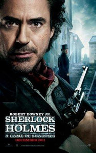 Sherlock Holmes movie poster Sign 8in x 12in