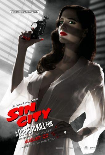 Sin City Eva Green movie poster Sign 8in x 12in