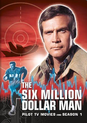 The Six Million Dollar Man poster tin sign Wall Art