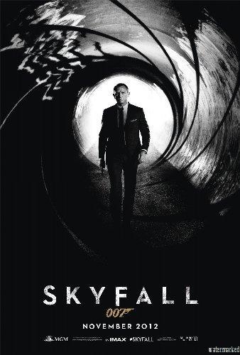 Skyfall Mini movie poster Sign 8in x 12in