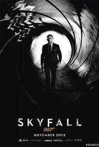 Skyfall Mini movie poster Sign 8in x 12in