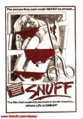 Snuff Mini Metal Movie Poster 8in x 12in