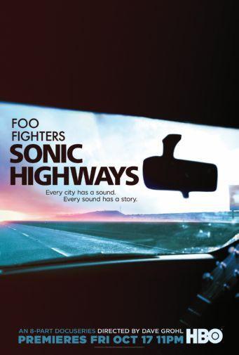 Foo Fighters Sonic Highways poster tin sign Wall Art