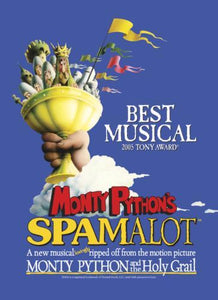 Spamalot 11x17 Mini Poster in Mail/storage/gift tube