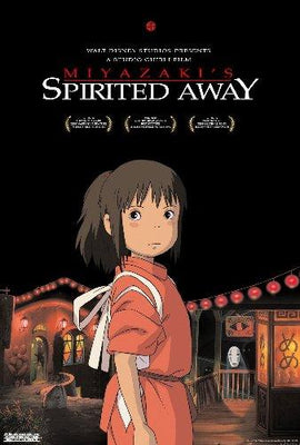 Spirited Away Mini Metal Movie Poster 8in x 12in The Poster Depot
