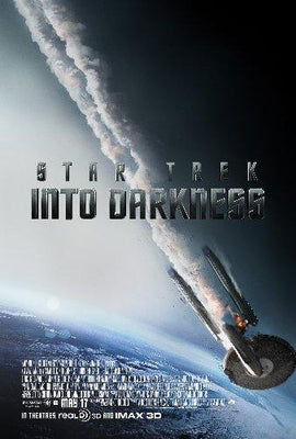 Star Trek Into Darkness Mini Metal Movie Poster 8in x 12in The Poster Depot
