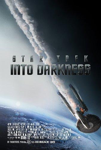 Star Trek Into Darkness Mini movie poster Sign 8in x 12in