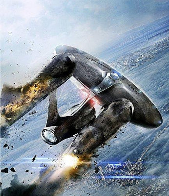 Star Trek Into Darkness Movie Poster Metal Poster Choose Style The Poster Depot