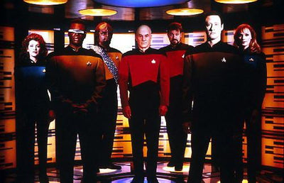 Star Trek Tng poster tin Metal Print Wall Art