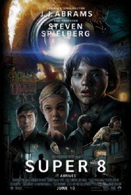 Entertainment Room Decor Super 8 Mini Metal Movie Poster 8in x 12in