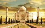 Taj Mahal poster tin sign Wall Art