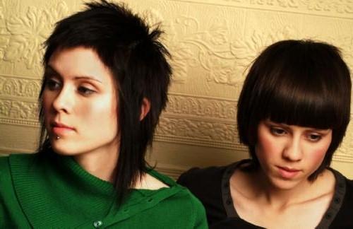 Tegan And Sara Photo Sign 8in x 12in