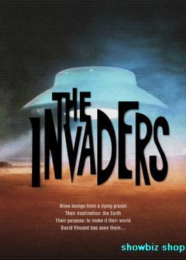 Invaders The Tv Photo Sign 8in x 12in