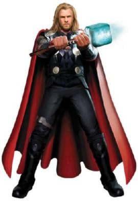 Thor Movie Poster 11inx17in Wall Art in Mail/storage/gift tube
