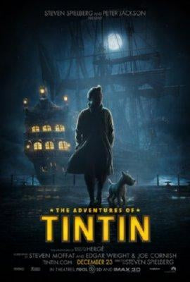 Tin Tin Mini movie poster Metal Print 8in x 12in