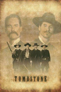 Tombstone movie poster Sign 8in x 12in