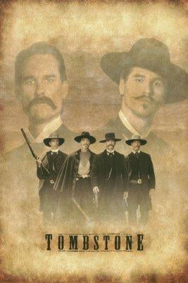 Tombstone movie poster Metal Print 8in x 12in