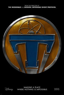 Tomorrowland Metal Movie Poster 8in x 12in