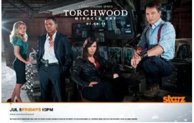 Torchwood Miracle Day poster tin Metal Print Wall Art