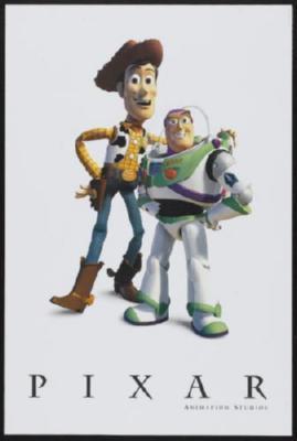 Toy Story Pixar movie poster Metal Print 8in x 12in