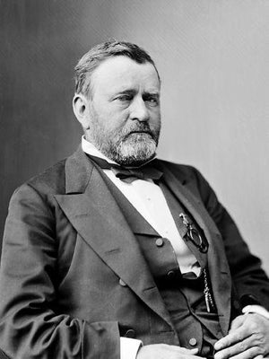 Ulysses S Grant Metal Print 8in x 12in