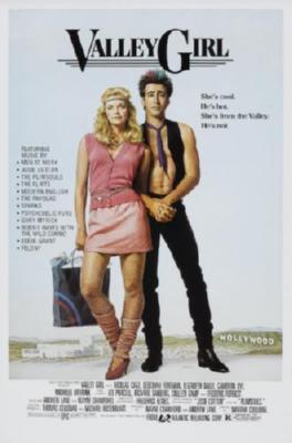 Valley Girl Metal Movie Poster 8in x 12in