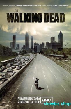 Walking Dead Tv poster tin Metal Print Wall Art