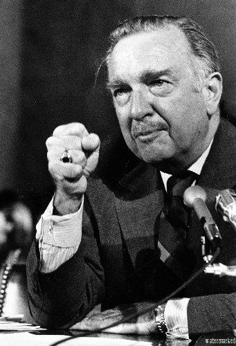 Walter Cronkite Metal Print 8in x 12in The Poster Depot