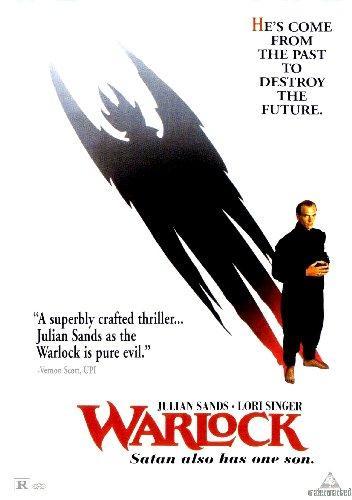 Warlock Mini movie poster Sign 8in x 12in